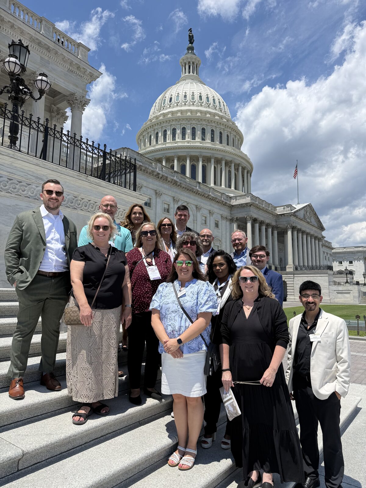 Debra Beagle, CRS at the U.S. Capitol for REALTOR&reg; advocacy